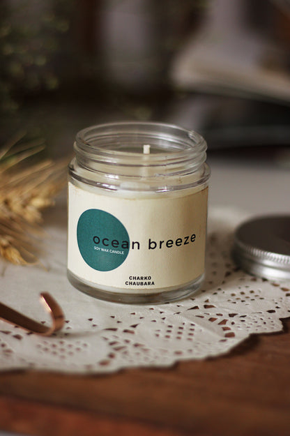 OCEAN BREEZE SOY WAX CANDLE