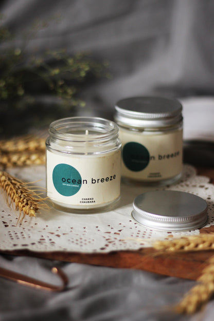 OCEAN BREEZE SOY WAX CANDLE