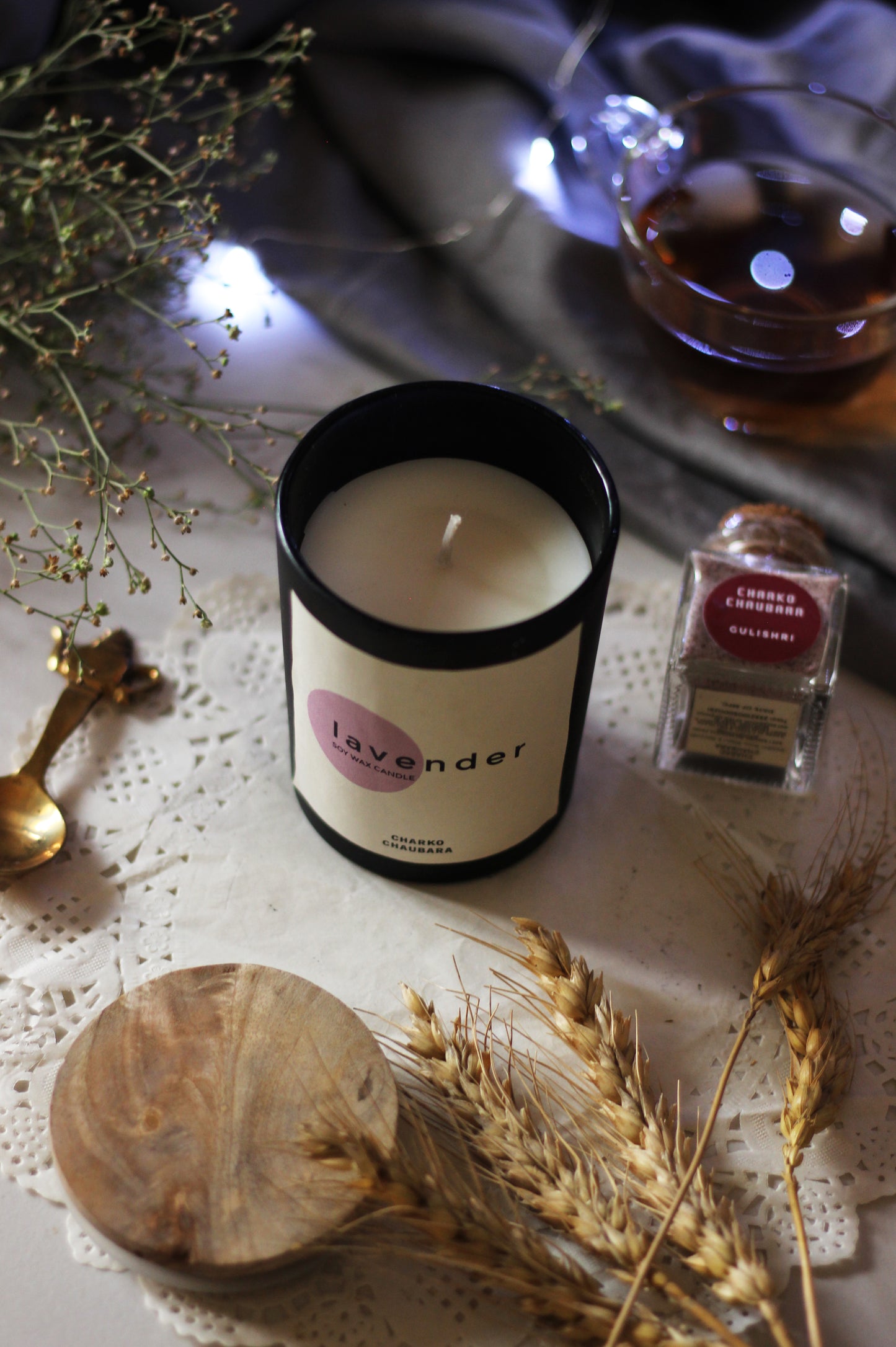 LAVENDER SOY WAX CANDLE